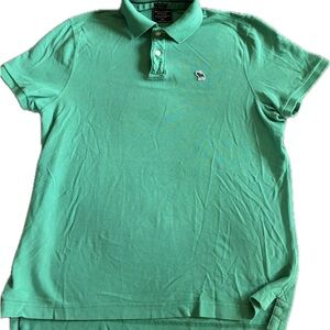 Abercrombie & Fitch Mint Polo Muscle Shirt